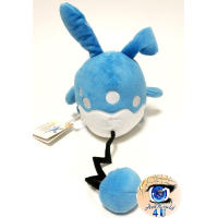 Officiële Pokemon knuffel Azumarill +/- 24CM Lang San-ei